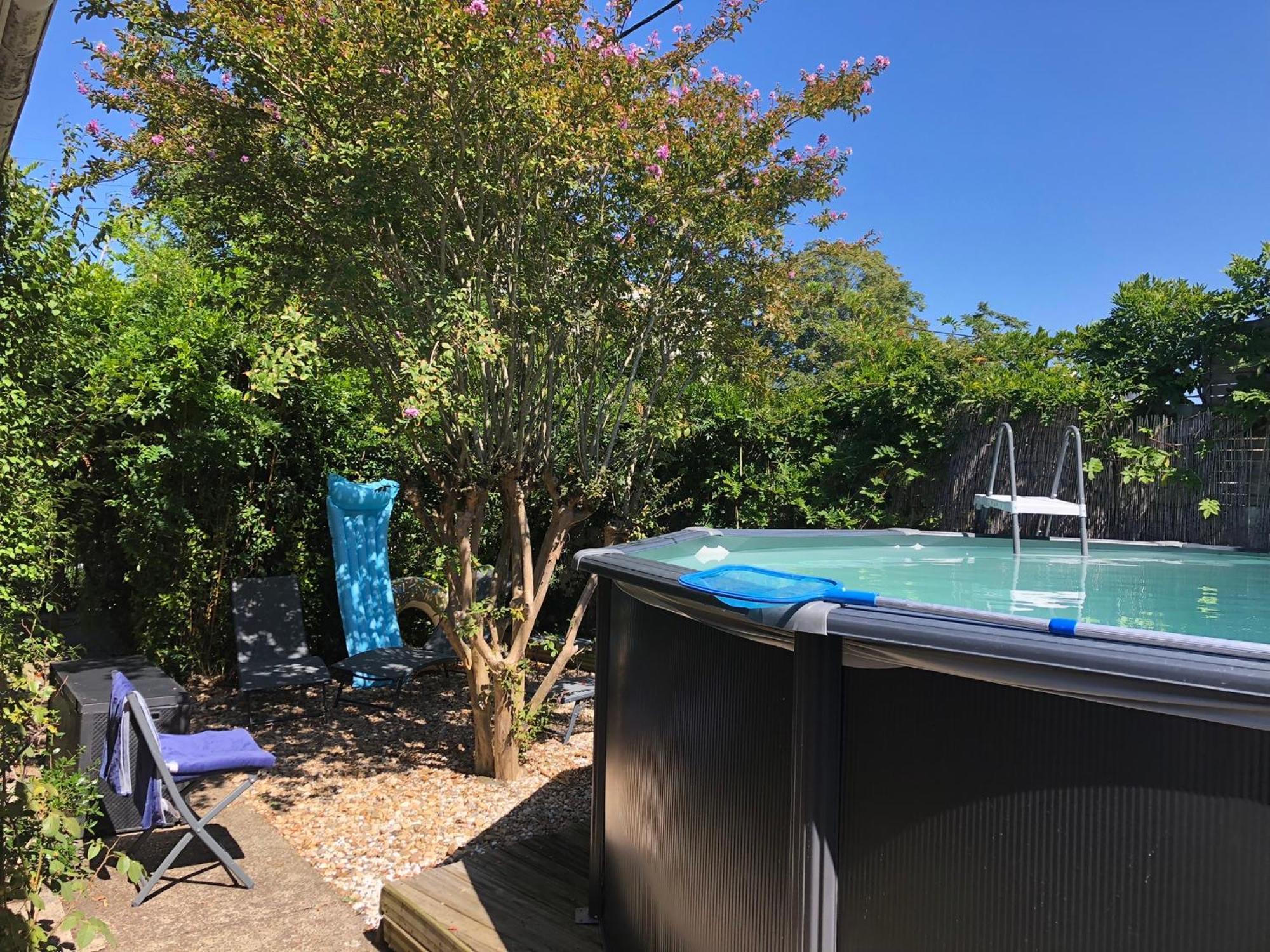 Maison A Arcachon Avec Piscine Hors-Sol 외부 사진